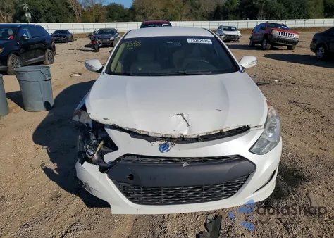 2013 Hyundai Sonata Hybrid from USA, damaged, VIN KMHEC4A48DA088927